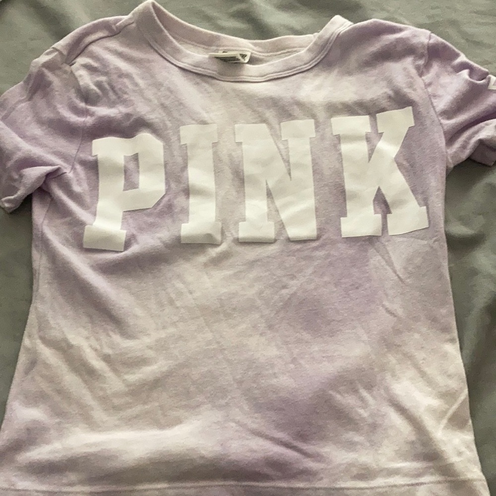 A cute tie-die PINK top